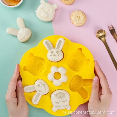 Tùy chỉnh silicone sô cô la nung khuôn Khay bán buôn